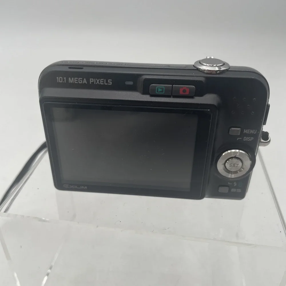 Casio Exilim EX-Z1050 10.1MP Digital Camera 3X Zoom+Battery+SD Card-TESTED